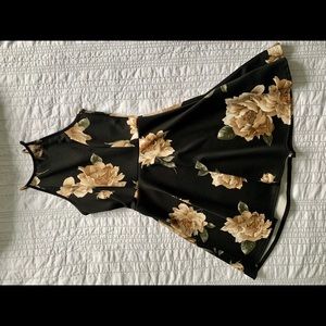 Floral mini dress